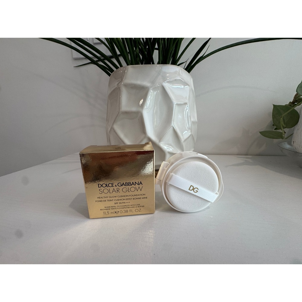 Dolce & Gabbana Solar Glow Cushion Foundation Refill 120 Nude SPF 50 0.38 oz